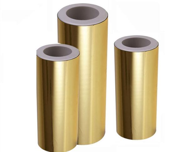 Gravure-printable Vapor-Deposition Metallized High-Barrier BOPP Substrate with Spectrum-Chrome Heat-Bondable Coating
