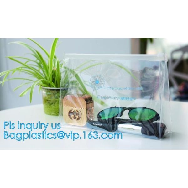 Factory Products Custom Cheap LDPE/HDPE poly zip lock plastic bag with own logo, Clear plastic bag with slider