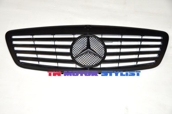 Решетки BENZ W221 MatteBlack убивая взгляд!