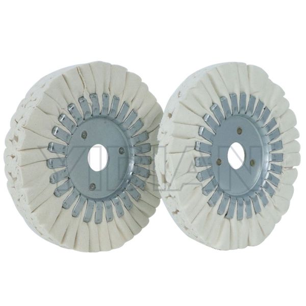 Хлопковый полировальный круг 150X19X20мм для кромкооблицовочного станка SCM CEHISA, полировка хлопковым кругом