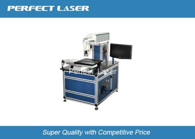 Máquina de gravação a laser de borda lisa, máquina de corte de fibra de célula solar 20w 10w