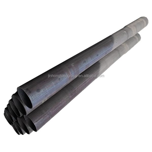 Galvanized Q235 Q355 A36 ST37.4 Seamless Welded ERW Pipe 6-20mm Round Carbon Steel Pipe for High Tolerance Applications