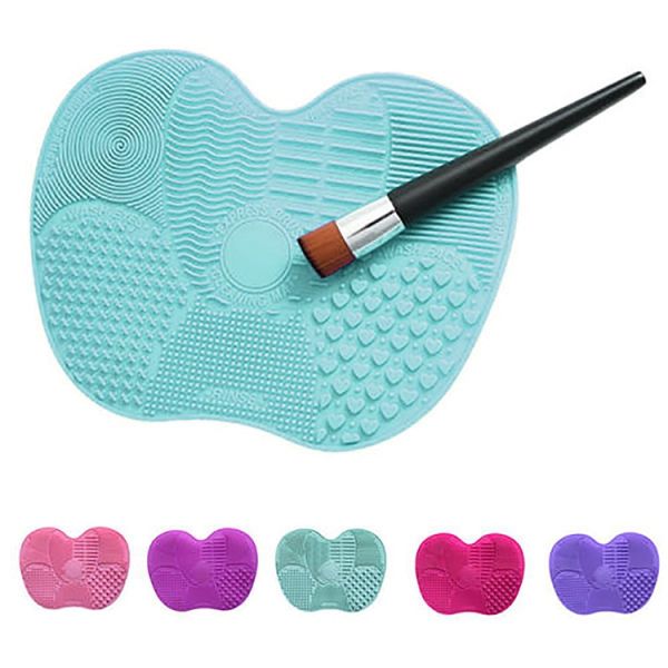 Rubber Silicone Sponge Kitchen Scourer Back Scrubber Beauty Care Makeup Tools