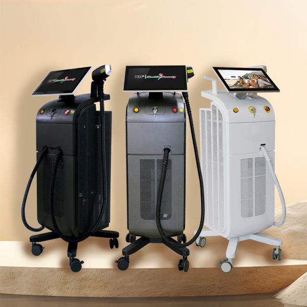 1600W Triple Wave Platinum Titanium 808nm Laser Diode Hair Removal 755 808 1064 Diode Laser Machine