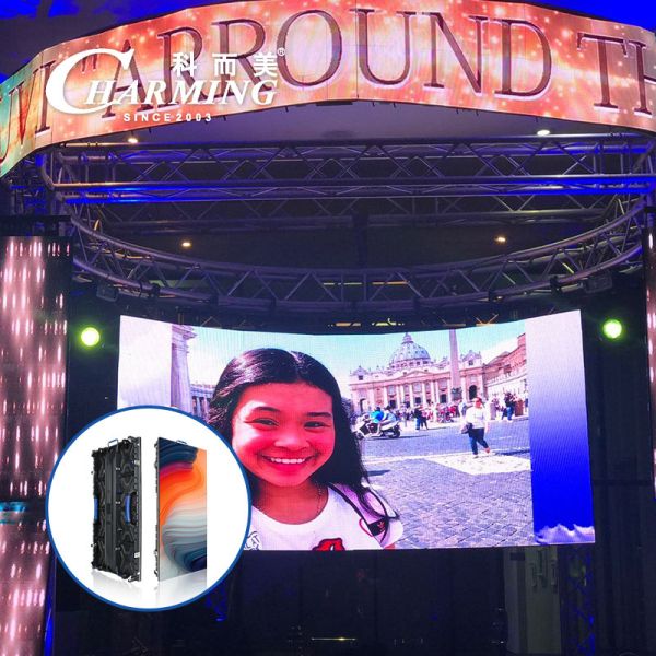 High grey level led outdoor screen richer colors for commercial diaplay and concert