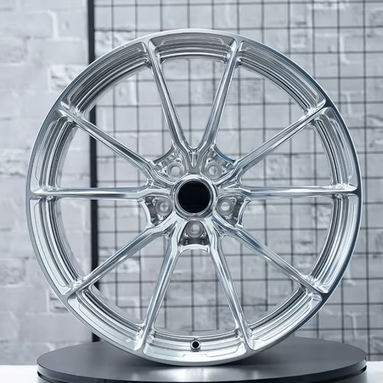 Hot Style Forged Wheels with Chrome Polished Finish, 17-24 Inch, for Toyota, Volkswagen, Audi, BMW, Porsche; PCD 5x120, 5x112