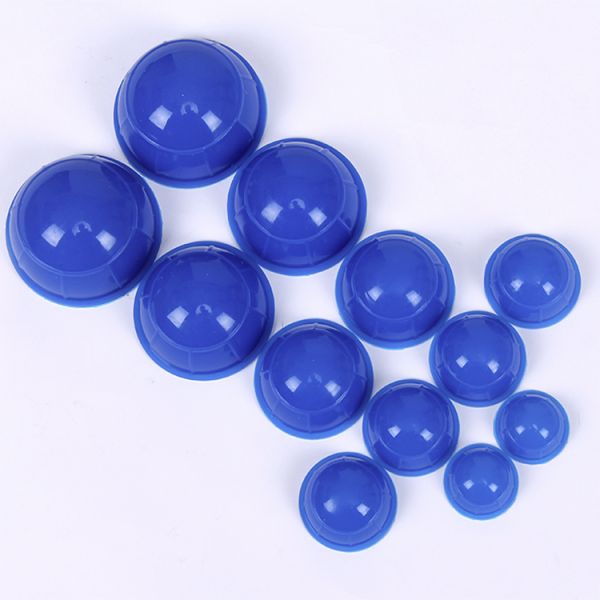 12pcs Chinese Plastic Facial Cupping Cups Set Gua Sha Cans Silica Gel Anti Cellulite Massage Therapy for Body/Face