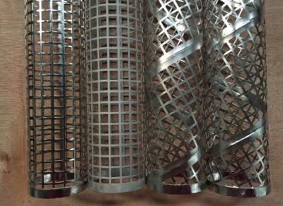 spiral welded air center core perforated filter tube filter element frame 316 metal pipes