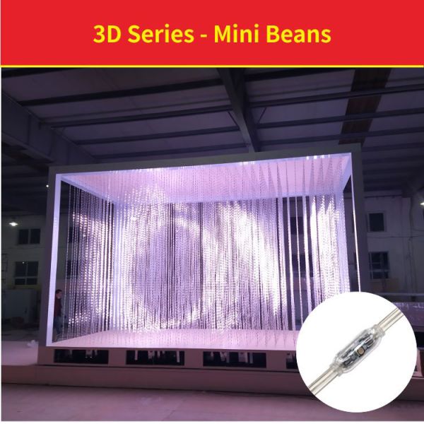 Mini Beans 3D Pixel Led Para Empresa Club nocturno Hotel Festival Decor Point Light