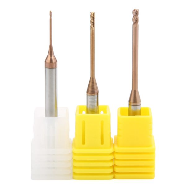 HRC55 OF Deep Groove Corner Radius End Mill Carbide Long Neck End Mill