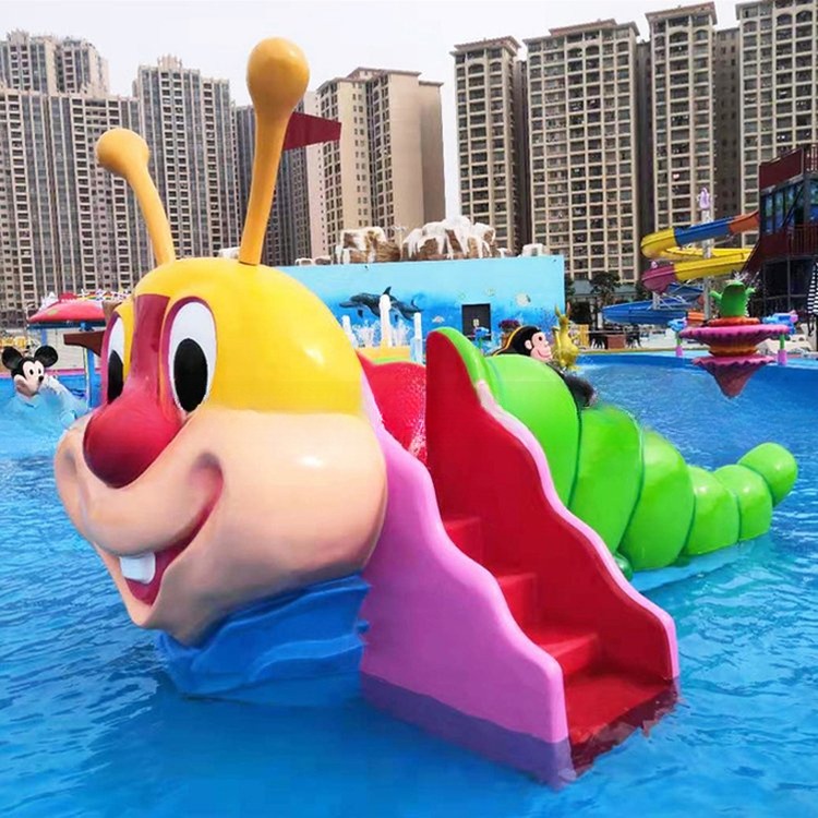 Устойчивость к погодным условиям Детские водные горки Игровая площадка для водного парка