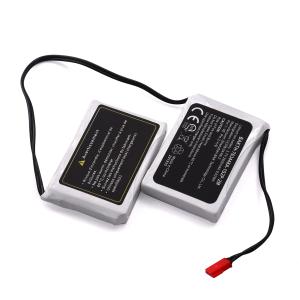 Customized 763448A-1S2P-2M 3.7V 2600mAh Rechargeable Lithium Ion Battery Pack