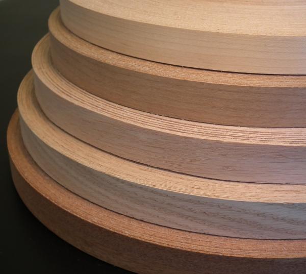 Fleece Backed Wood Veneer Edge Banding for Furniture & Door Industries