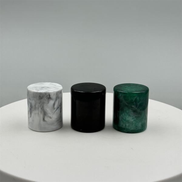 Marble Pattern Perfume 30ml Bottles For Elegant Luxurious Packaging