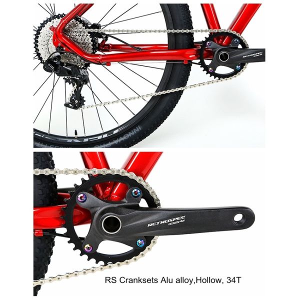 AL7005 Aluminum Alloy Frame Mountain Bike TWITTER Rider Quik Release NX 11 Speed