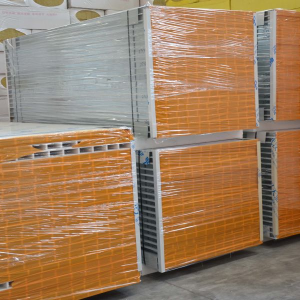 100mm 75mm MGO Sandwich Panel Cleanroom Project 10m3 50mm Sandwich Panel