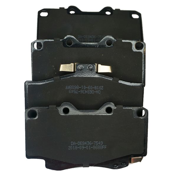 Renault Car Fitment D1757 Ceramic Low Metal Disc Brake Pads OE 440602154R 2001-2011