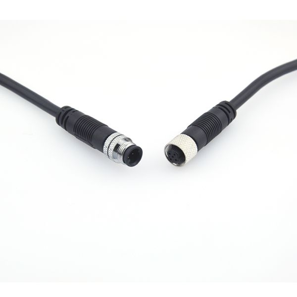 2 Pin Waterproof Circular Connectors Male Female Extension Cable Connector