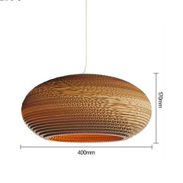 CountrySide ribbon cotton pendant light For Kitchen Bedroom Coffee Shop Lighting Fixtures (WH-WP-13)