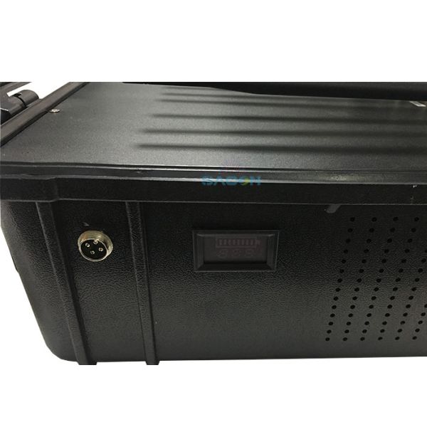 55W High Power Handheld Jammer with 11 Channels and Built-In Battery for Secure Signal Blocking