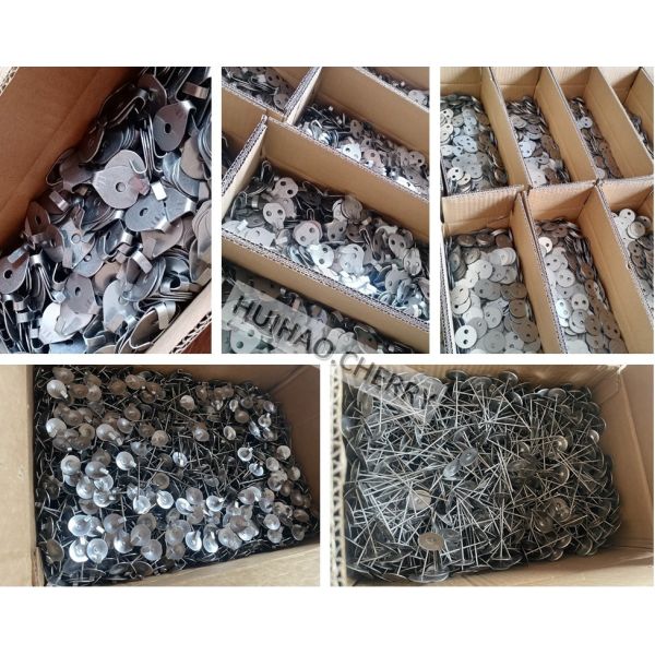 76.2mm 14ga Stainless Steel Quilting Pin Used For Valves & Fittings Insulation Fastening System Accessories