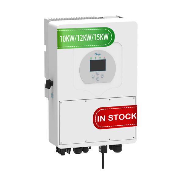 EU Stock Residential Use Deye SUN-15K-SG01HP3-EU 15Kw Hybrid Inverter Three Phase Wifi Control 15kwa Hybrid Inverter