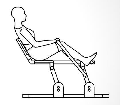 outdoor crane body weight sports fitness equipment galvanized steel leg stretcher exercise machine