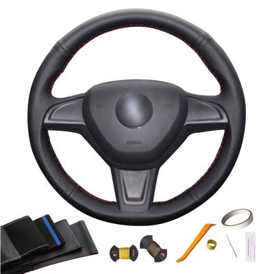 Custom Red Thread Car Interior and Exterior Accessories for Skoda Yeti 2014 2015 2016