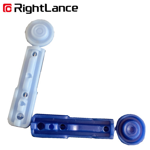 0.032cm 30 Gauge Pricking Finger With Lancet Stainless Steel Blood Lancet Single Use