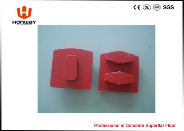 Metal / Diamond Concrete Grinding Pads Of Concrete Grinders Magnet And Screw Holding