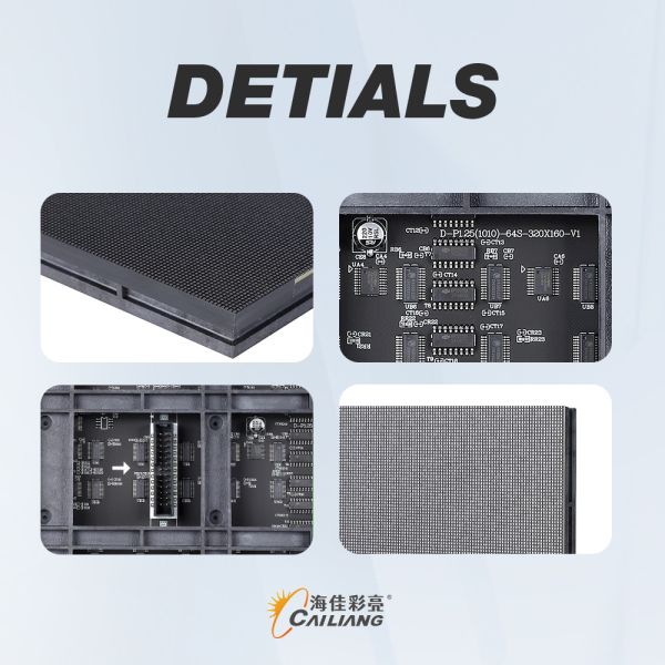 Small PItch P1.25 Led module Led Screen With 4K Refresh Rate Infrared Touch Screen Type