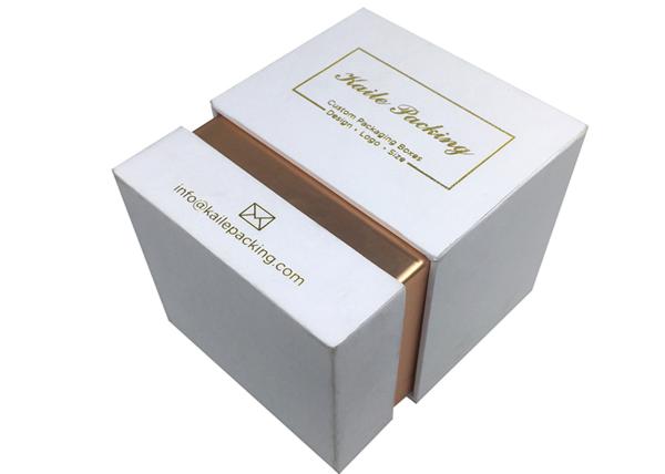 Boutique Luxury Packaging Boxes , Luxury Retail Boxes Luxurious Fragrance Perfume Wrapped