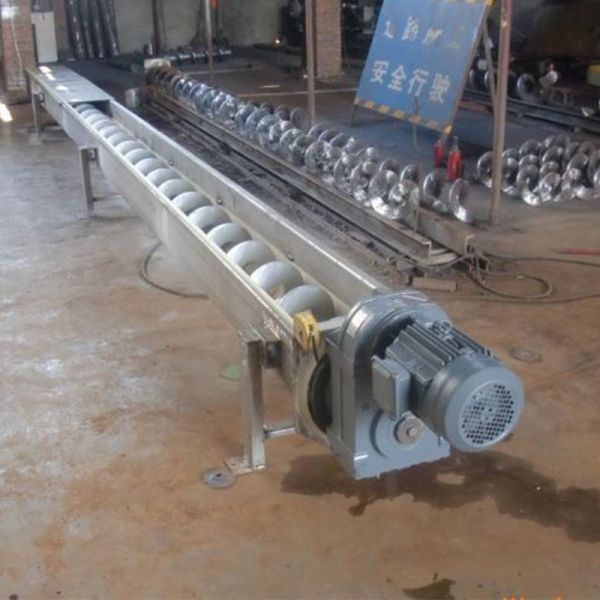 Customized Stainless Steel Heat Resistant Screw Auger Conveyor for Industrial Applications