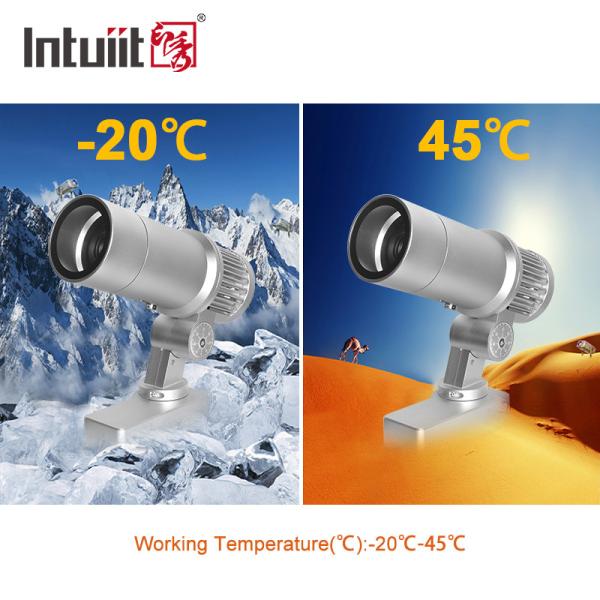 60 Watts Custom Logo GOBO Projector Lights Outdoor LED GOBO Projector Lamp IP65 Waterproof For Business Store Front Advertising And Wedding
