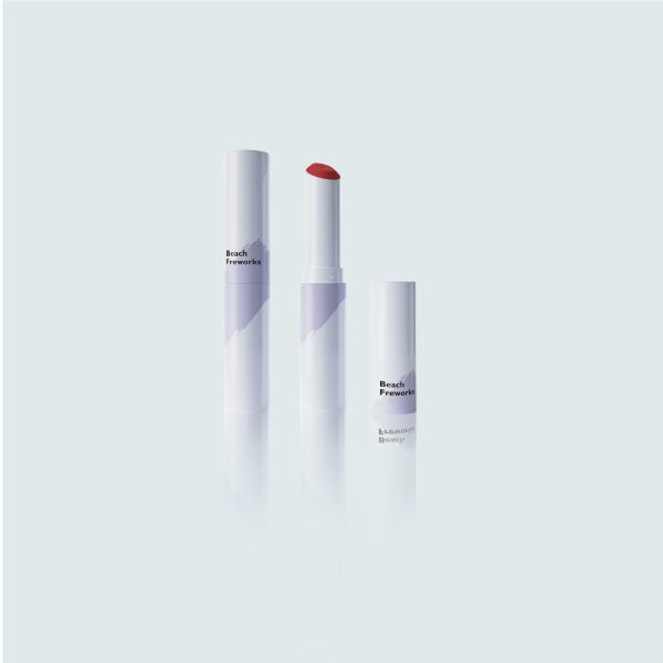 GL703 Unidirectional Rotation Empty Lipstick Tube with 97.8mm Height and 2.7±0.5g Capacity