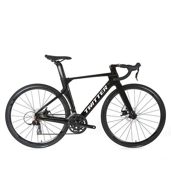 RETROSPEC 24 Speed Road Bike , Twitter Carbon Gravel Bike With CE Approval