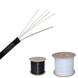 High Performance GJYXFCH FTTH Drop Cable with G657A1 Bend-Insensitive Fiber and Galvanized Steel Messenger Wire