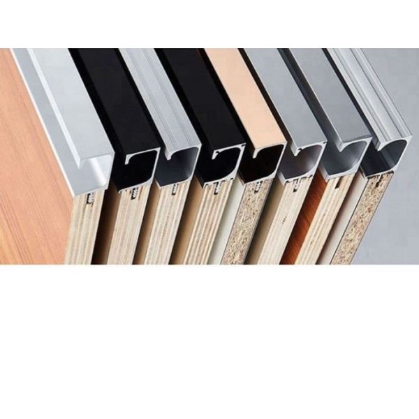 Color Anodized 6063 6061 T5 Sliding Wardrobe Door Aluminium Profile