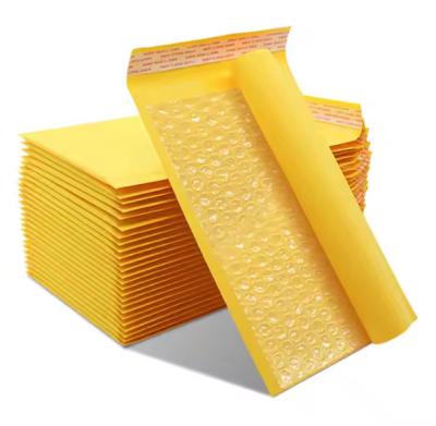 Customizable Puncture-Resistant Kraft Bubble Mailing Bag Cushioning Bubble-Lined