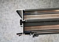 cadre thermique en aluminium de coupure de tissu pour rideaux de 2.0mm d'extrusion en aluminium de porte