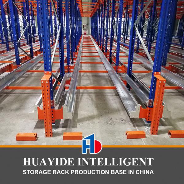 B37 Warehouse Storage Shelves Heavy Duty Radio Shuttle Car Pallet Racking System Steel Stacking Racks & Shelves