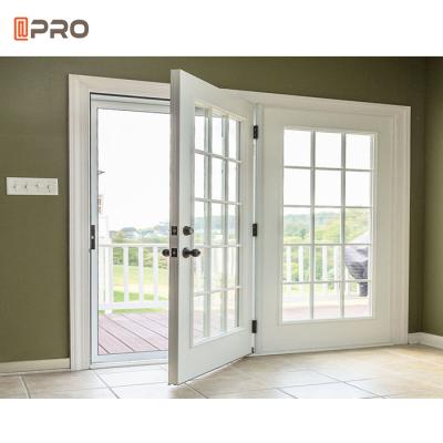 Push Open 1.2mm 6063 Aluminium Hinged Doors For Home