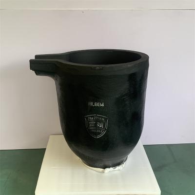 Durable Silicon Carbide Graphite Crucible High Temperature Graphite Melting Crucibles