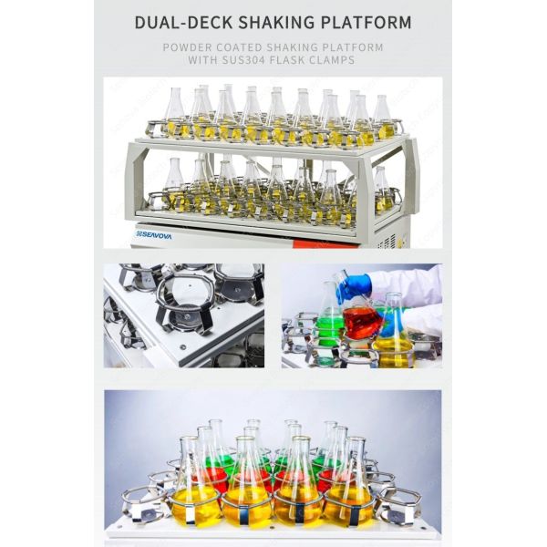 Big Capacity 2-deck Floor Laboratory Orbital Shaker DFS-902