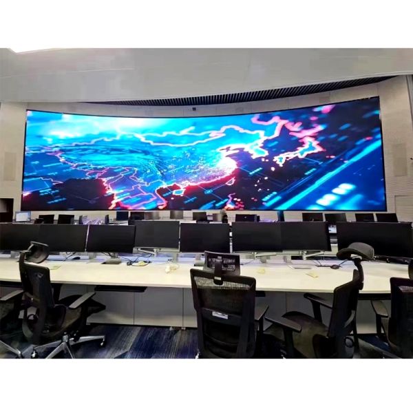 P1.25 P2.5 P2 Indoor LED Display Panel Video Wall Large Screen for Studio Command Control Room