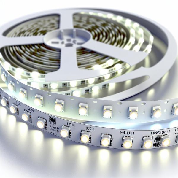 LC-KWGD-6812-60-1 Lampes à bande LED 60 LED/m Couleur IC RVB Parfaite pour vos besoins en éclairage