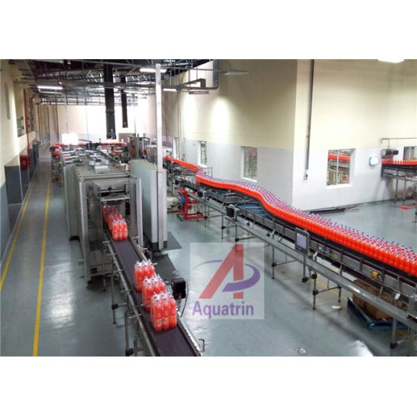 2.2kw 24000BPH Soft Drink Filling Equipment Dia 50mm Beverage Bottle Filling Machine