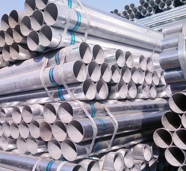 API Fluid Galvanized Seamless Steel Pipe 50mm Structural With Threaded Ends