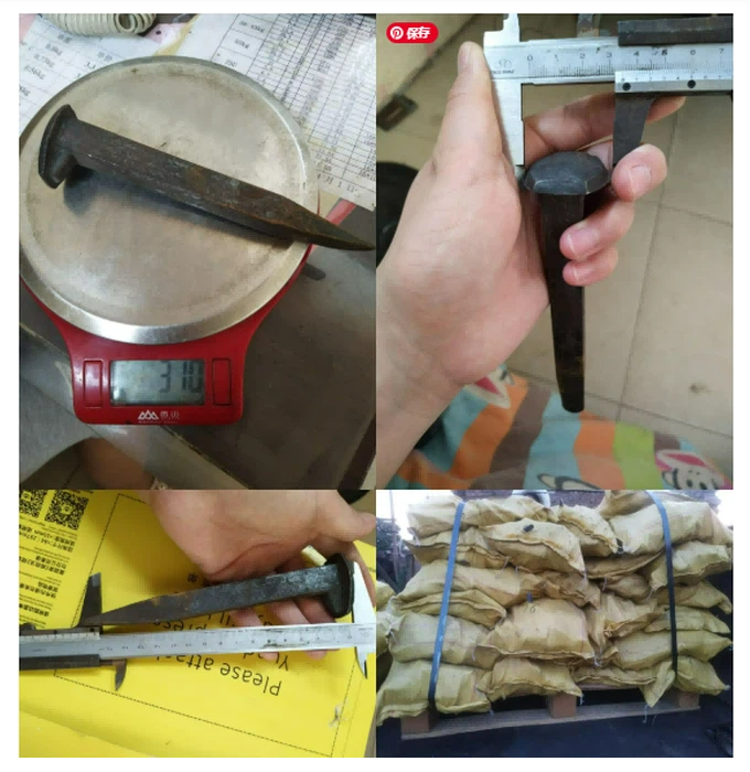 Partes de fijación de vías férreas Vías férreas Cachorros de perros Q235