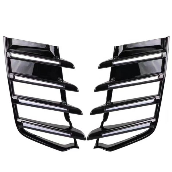 Advanced ABS LED Turn Signal Fog Lamp Cover for Toyota Land Cruiser LC300 2022 2023